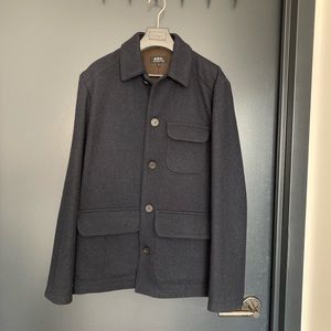 Men’s APC wool coat - worn 4 times!
